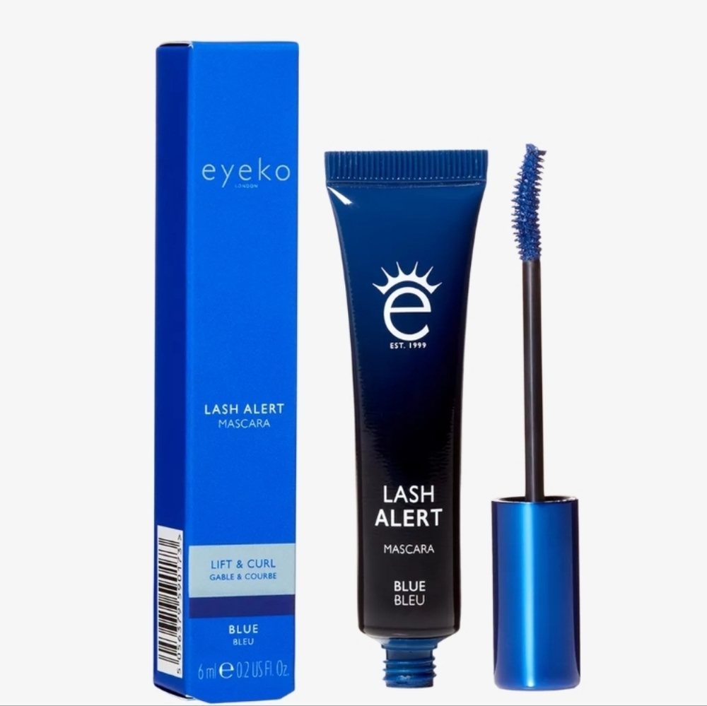 Eyeko Blue Mascara Colored Lash Alert Mascara